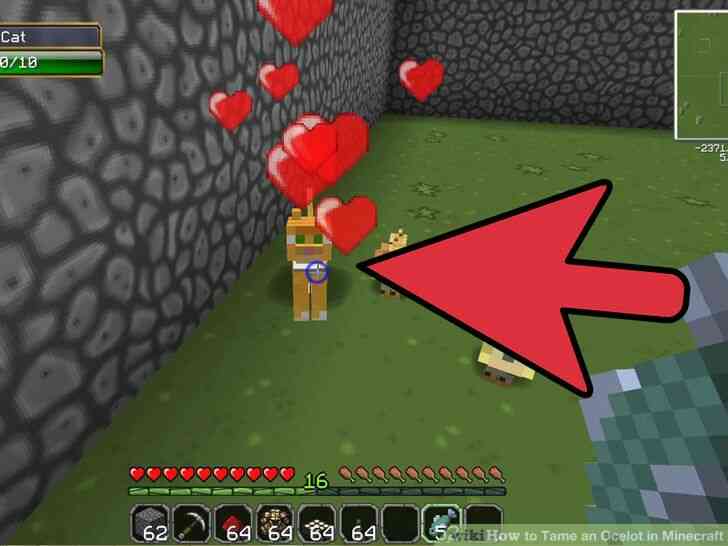 Image intitulé Apprivoiser un Ocelot dans Minecraft Étape 11